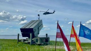 Batería NASAMS del Ejército de Tierra español en Estonia