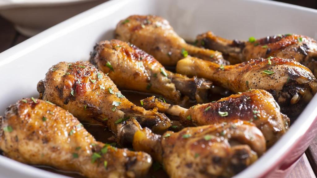 Pollo al horno.