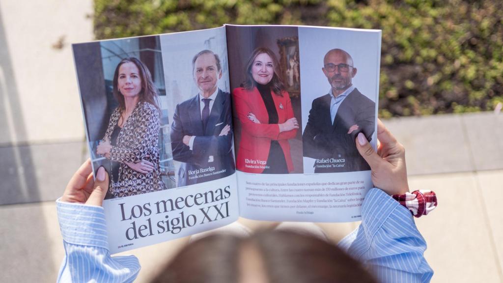 Reunimos a los responsables de las cuatro principales fundaciones culturales españolas. Foto: Cristina Villarino