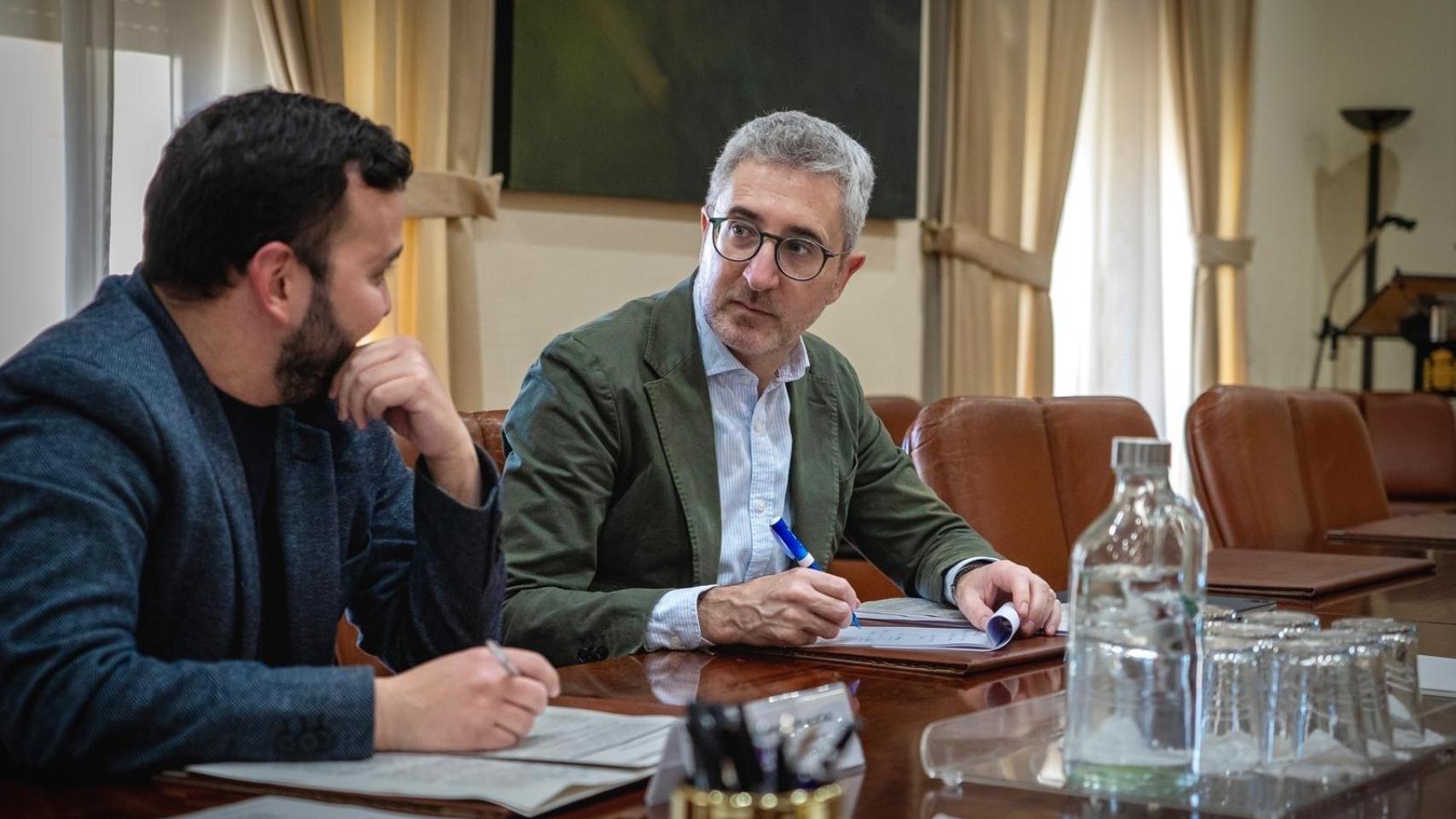 El nuevo ministro de Hacienda, Arcadi España, durante su etapa como miembro del Gobierno valenciano
