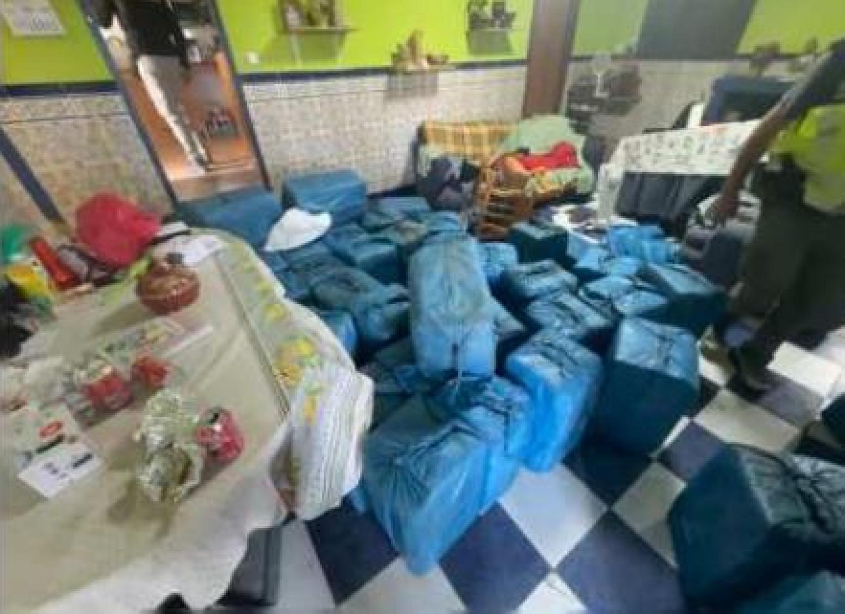 Imagen del registro policial sobre la parcela.
