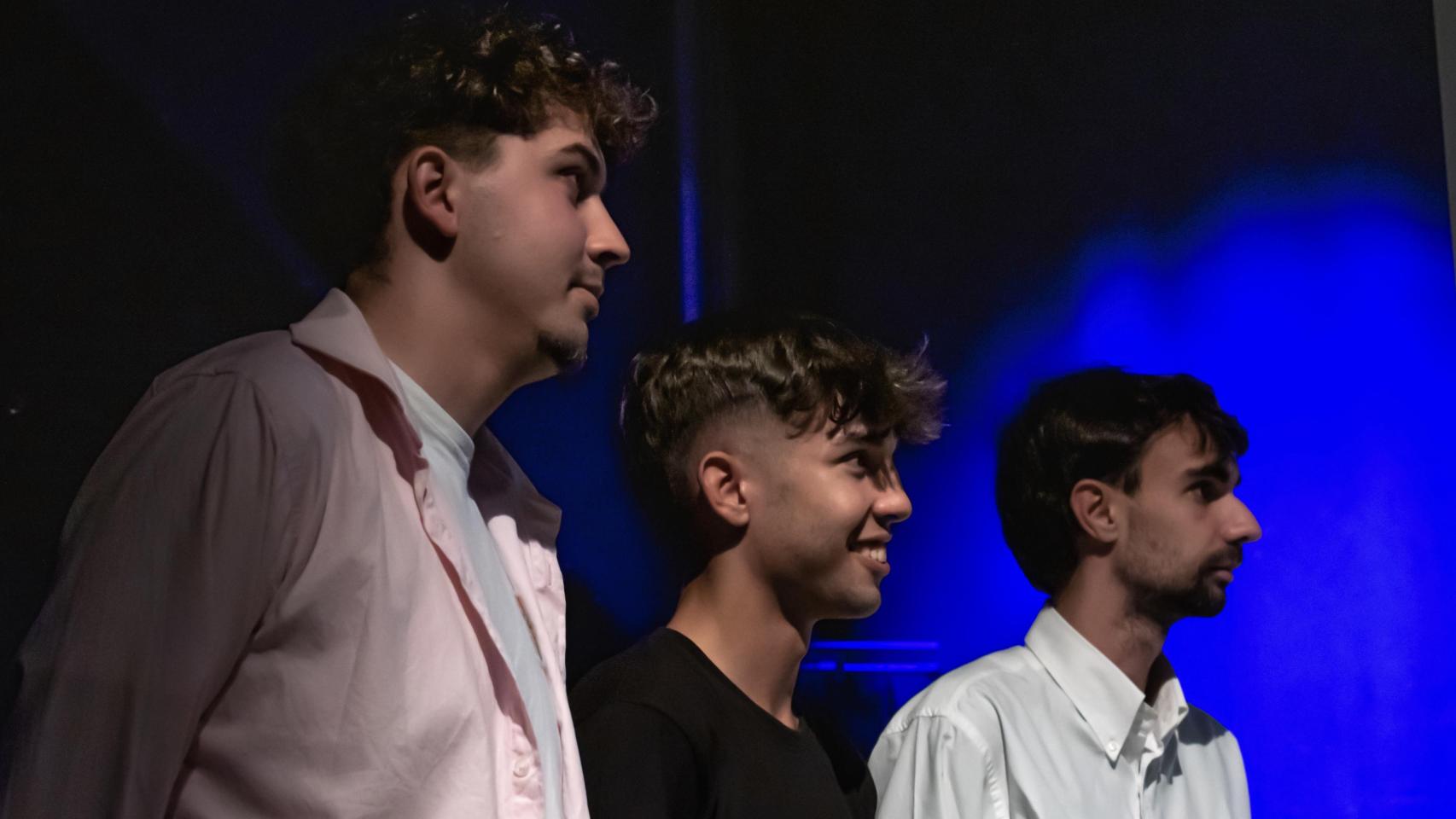 Los tres creadores del documental Cómo se llama tu orquesta