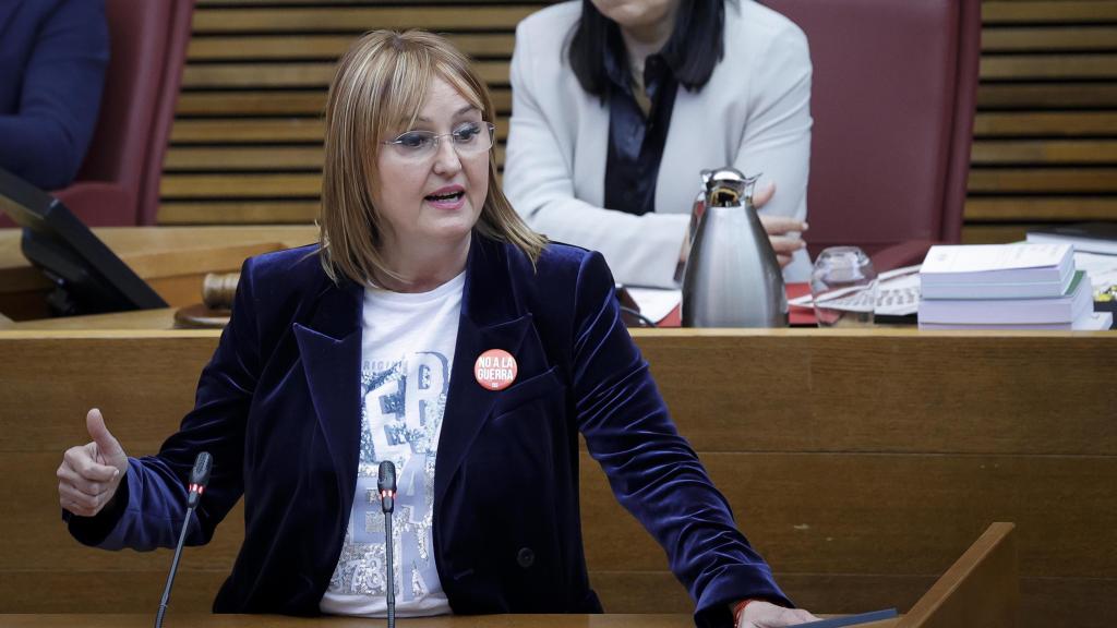 La diputada socialista Xelo Angulo. Corts Valencianes / José Cuéllar