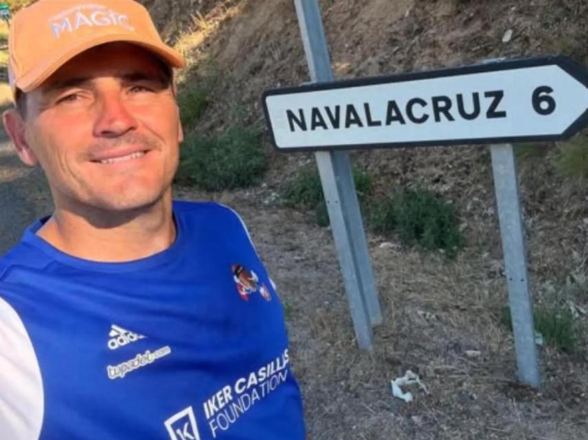 Íker Casillas en Navalacruz