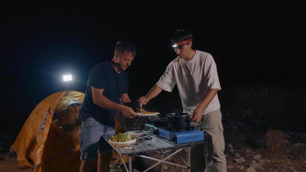Daniel Illescas y David Tejeiro acampaban en 'Mi fin de semana perfecto'.