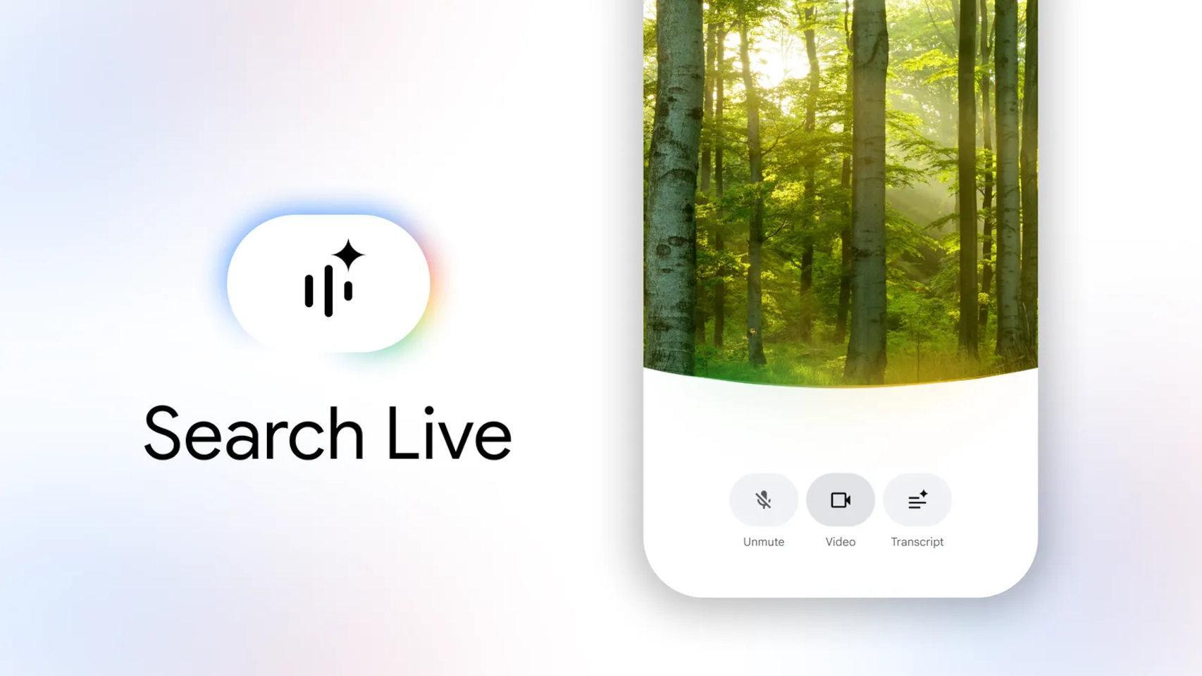 Search Live en la app de Google