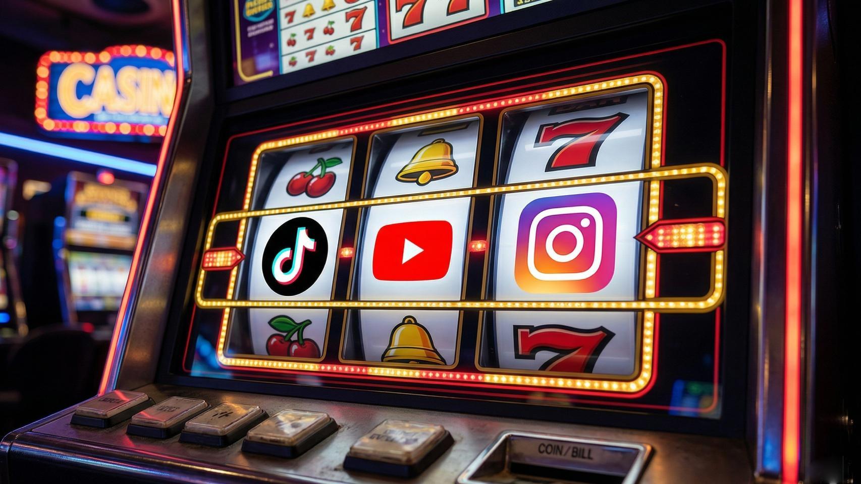 Científicos comparan las redes sociales con las máquinas tragaperras