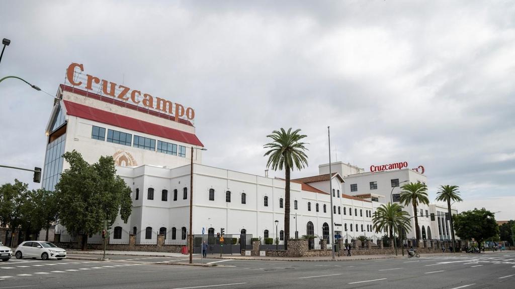 Fábrica de Cruzcampo en Sevilla.