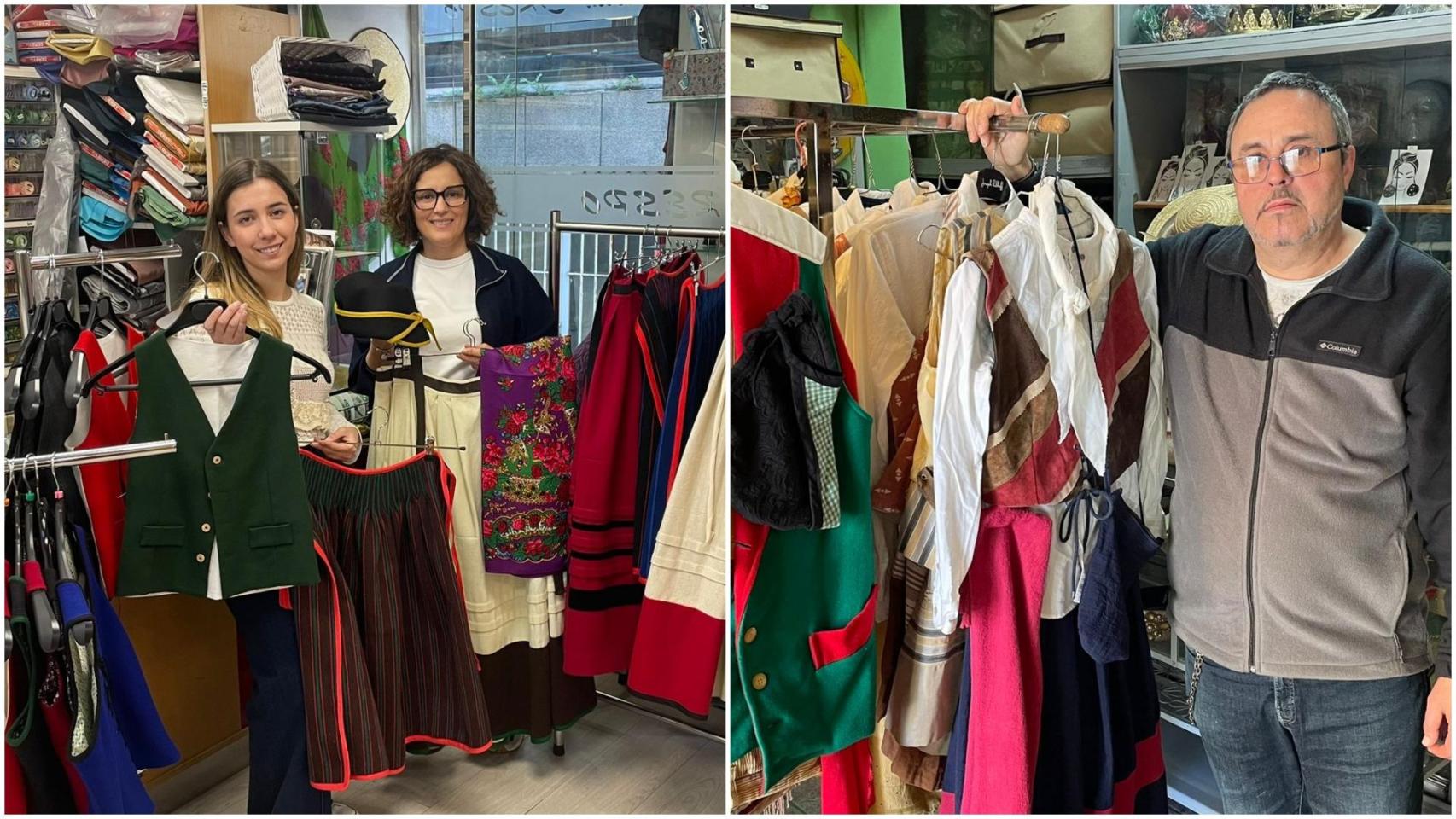 Tiendas que ofrecen en Vigo la posibilidad de vestirse para La Reconquista.