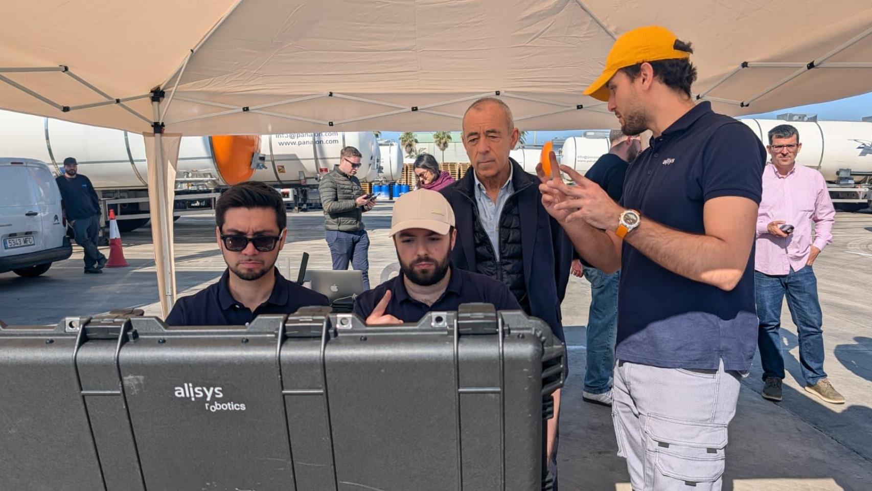 Uno de los test del proyecto piloto.