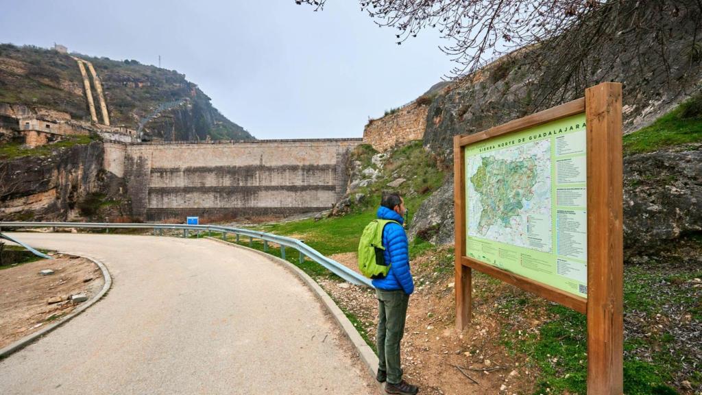 presa de El Pontón de la Oliva (Guadalajara).