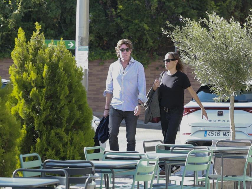 Colate Vallejo-Nágera y Alejandra Conde, en Madrid, en octubre de 2025.