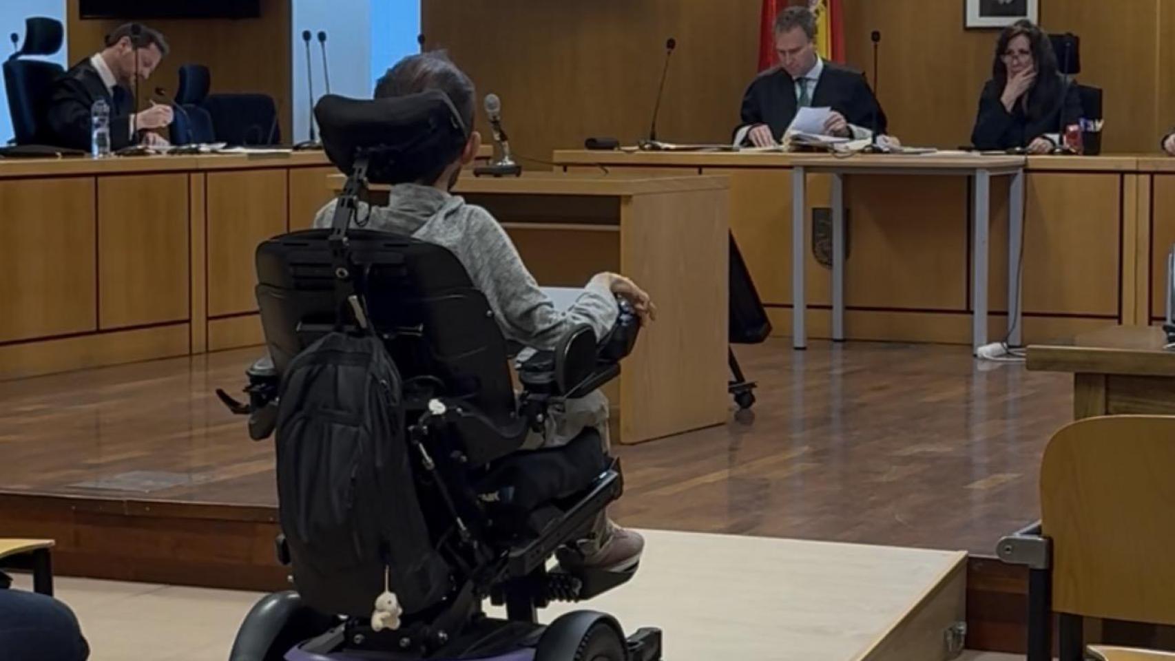 Echenique, en la Audiencia Provincial de Madrid.