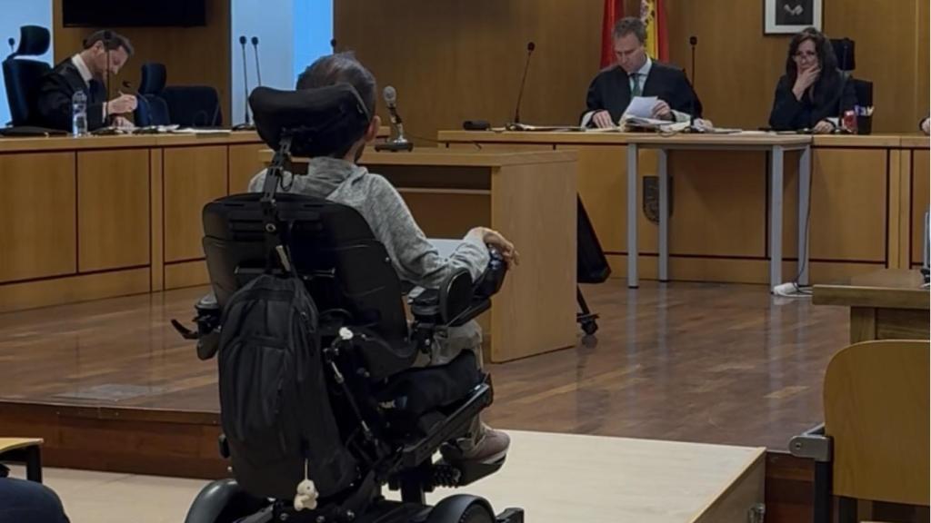 Echenique, en la Audiencia Provincial de Madrid.