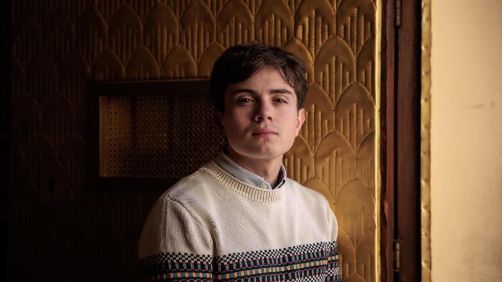 Gonzalo Escrig en la Ermita de Sagunto.