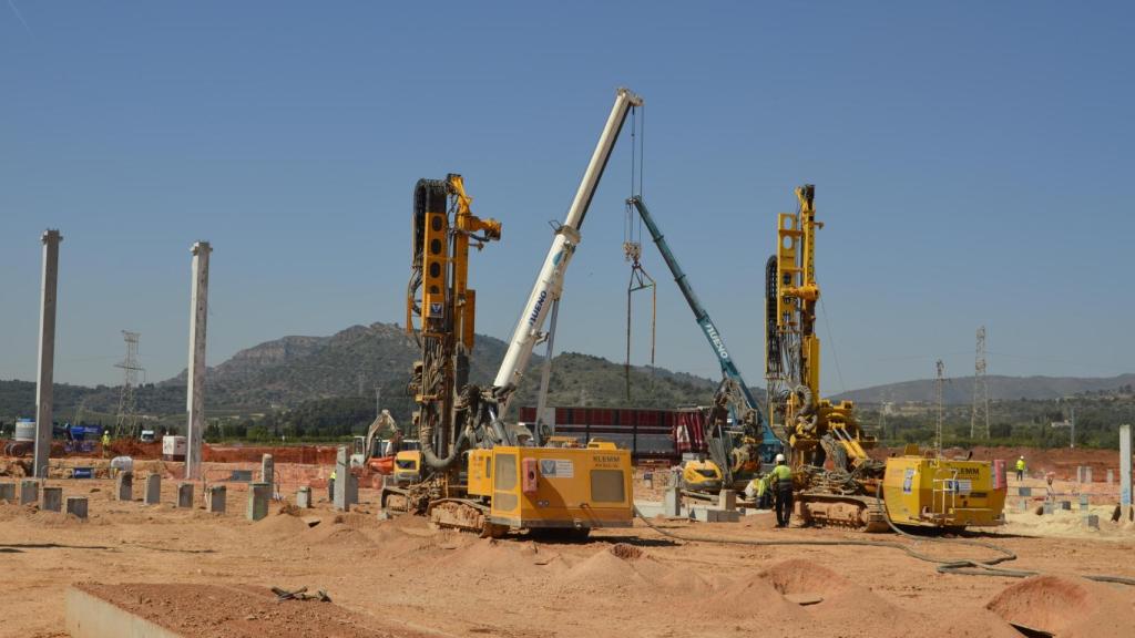 Centro logístico en Almenara.