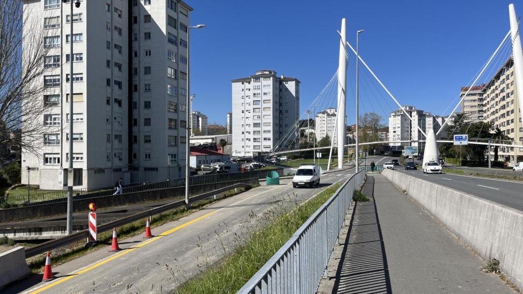 Reabre al trafíco en A Coruña el ramal de acceso desde San Cristóbal a Alfonso Molina