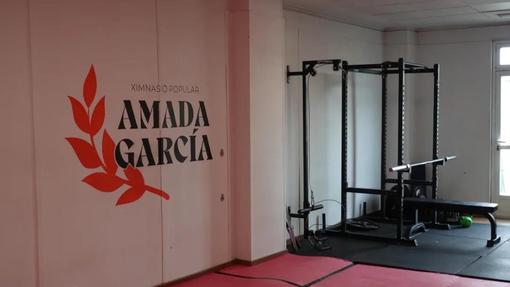 El Ximnasio Popular Amada García de Santiago de Compostela.