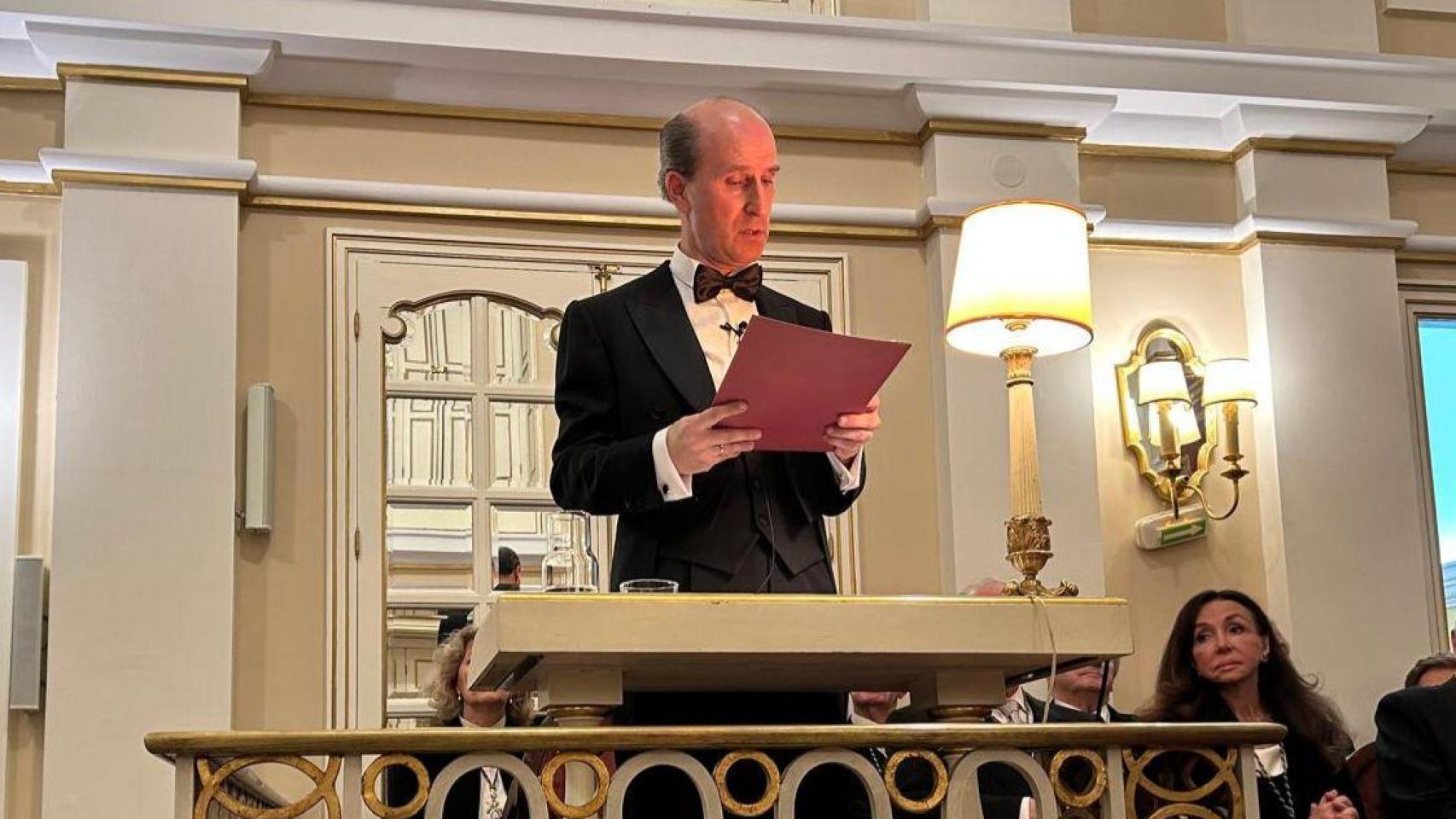 Jaime Olmedo, rector de la Universidad Camilo José Cela y recién nombrado académico de número de la Real Academia de la Historia.