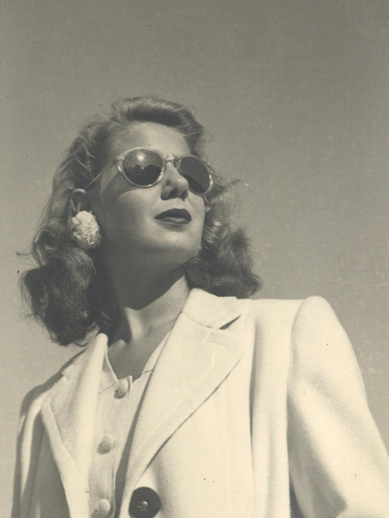 Cayetana Fitz-James Stuart, XVIII duquesa de Alba en su viaje de novios en Estados Unidos.