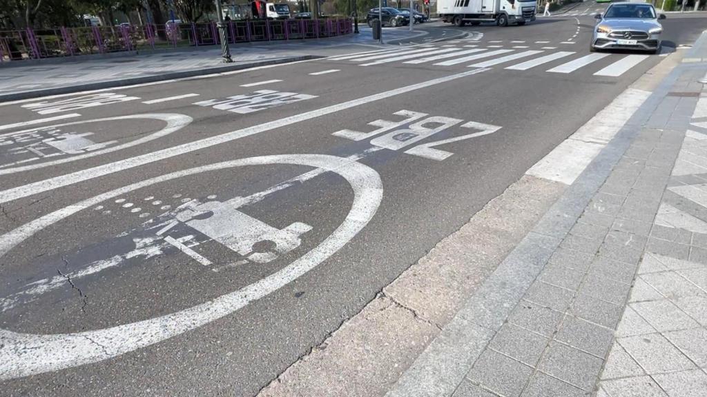 Imagen de la Zona de Bajas Emisiones de Valladolid.
