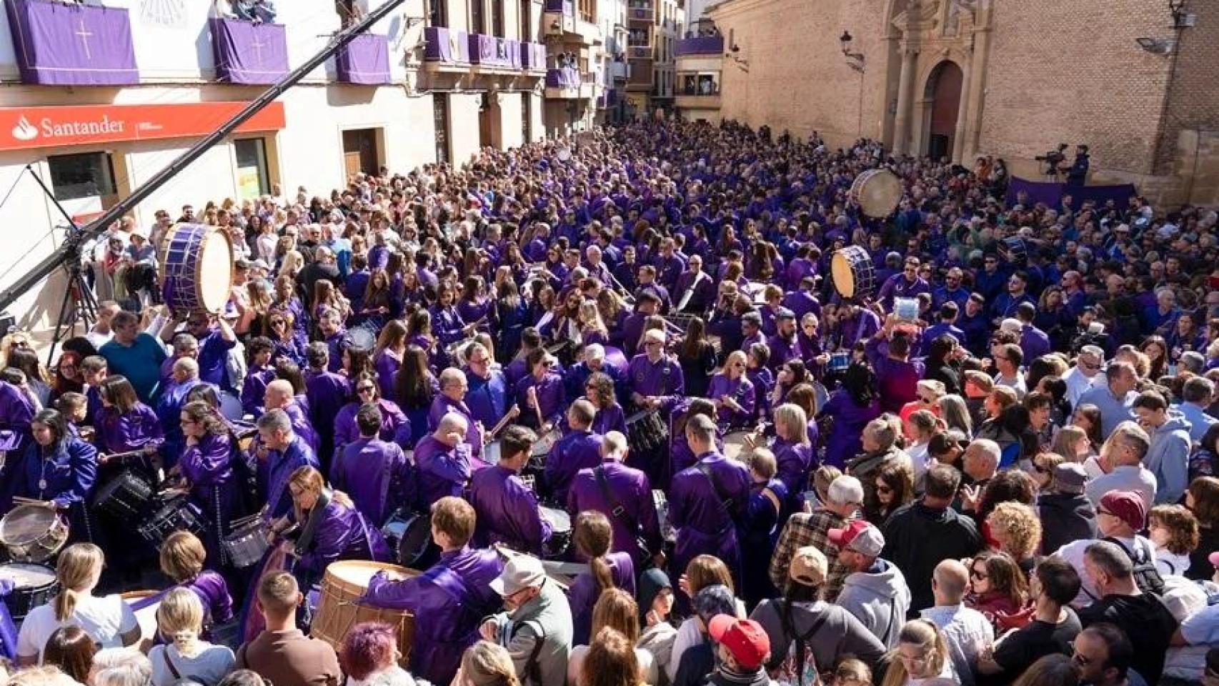 Rompida de la Hora en Calanda