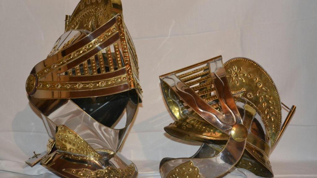 Cascos de los armaos calatravos.