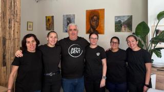 Equipo de Onde Keiras, en Bertamiráns