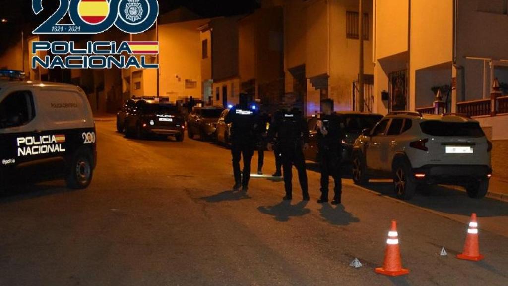 Imagen del dispositivo policial.