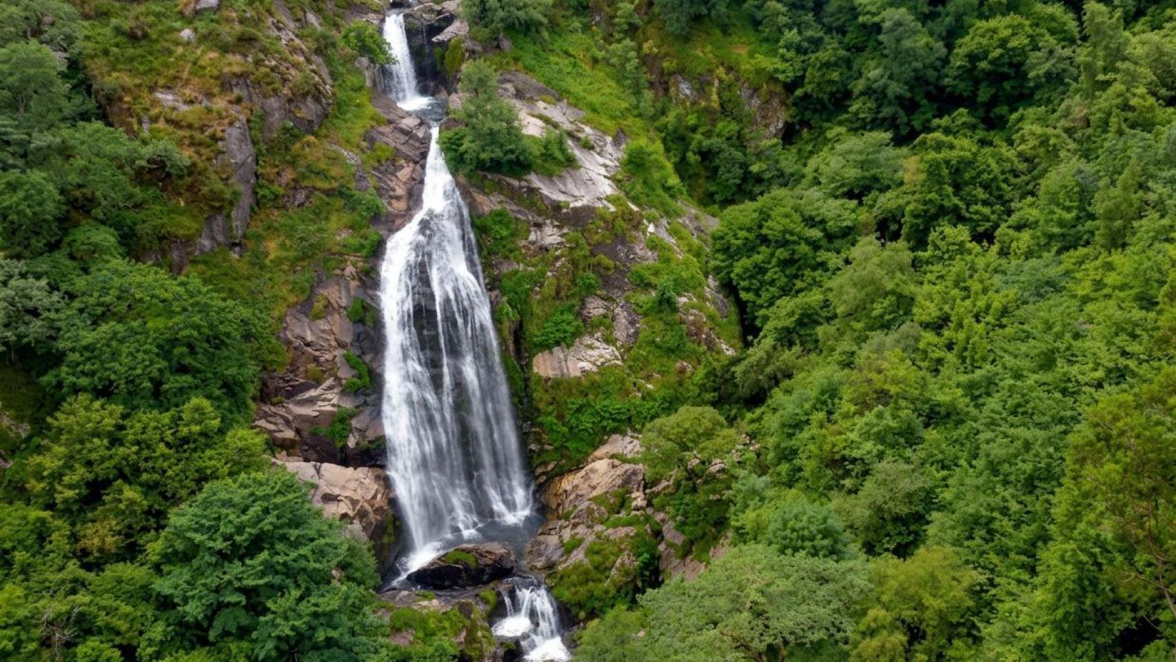 Cascada de Belelle, en Neda (A Coruña)