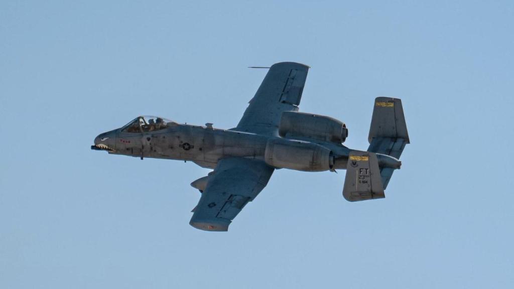 Aviones de ataque A-10 Thunderbolt II de EEUU en la operación Furia Épica.