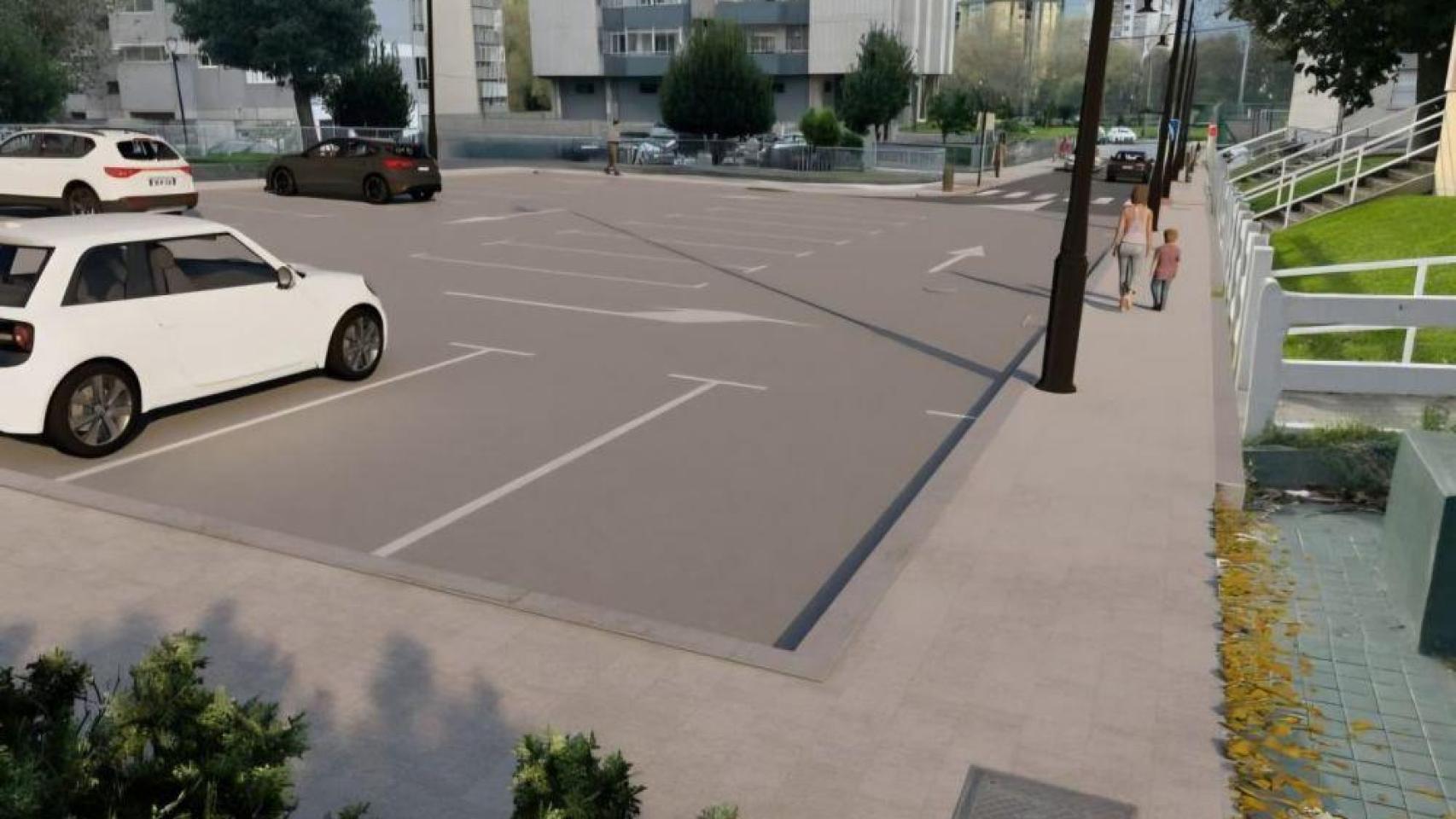 Vigo licita por 600.000 euros la humanización de la calle Tomiño en Coia