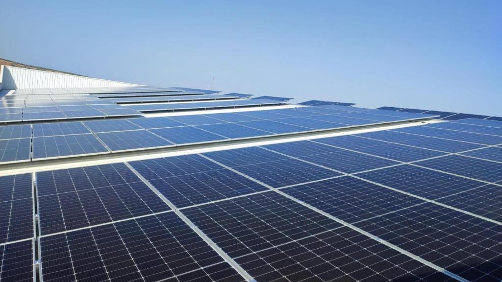 Placas solares de Iberdola.