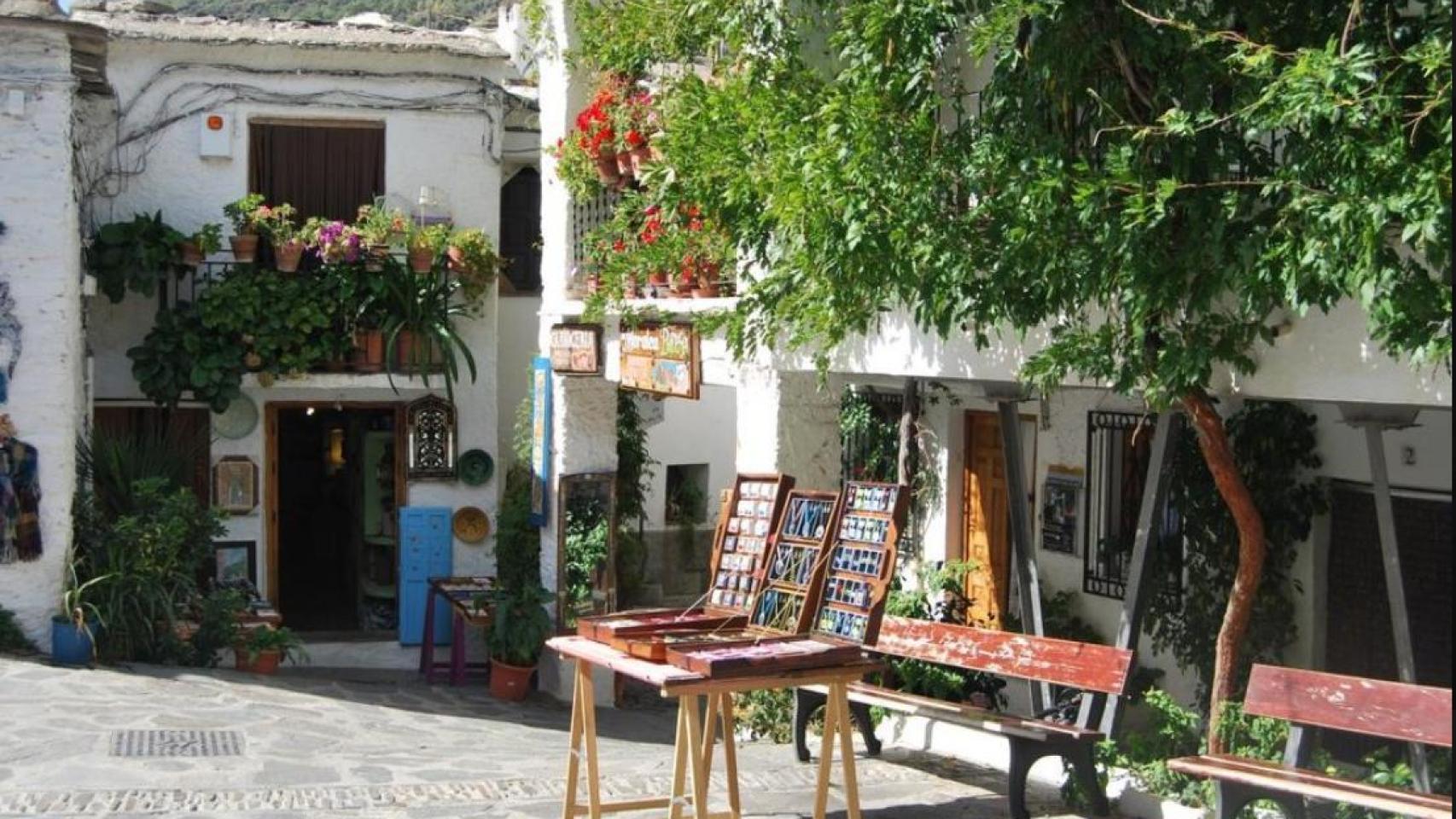 Calle de Pampaneira.