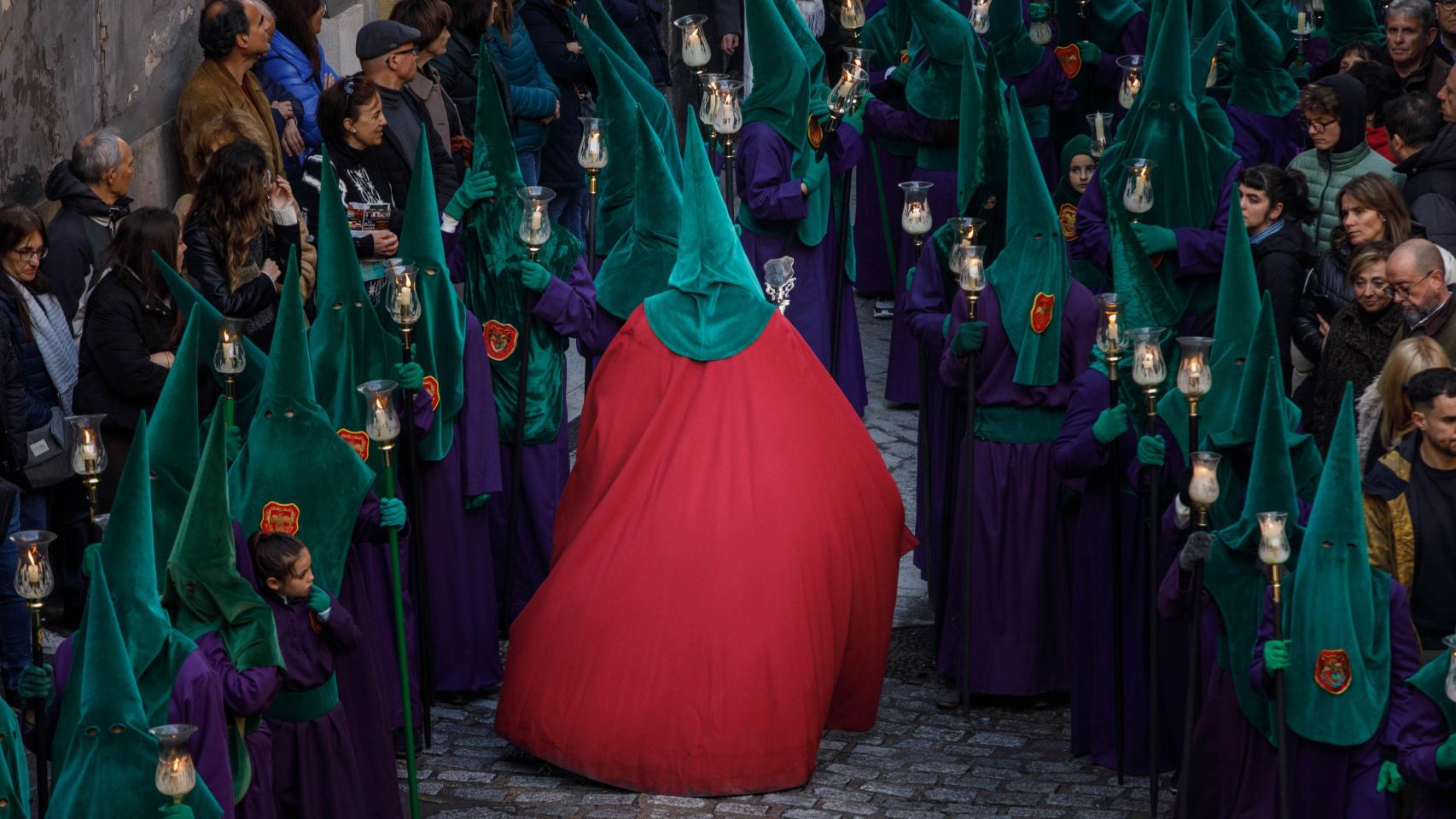 Procesión del Camino del Calvario, en Cuenca.