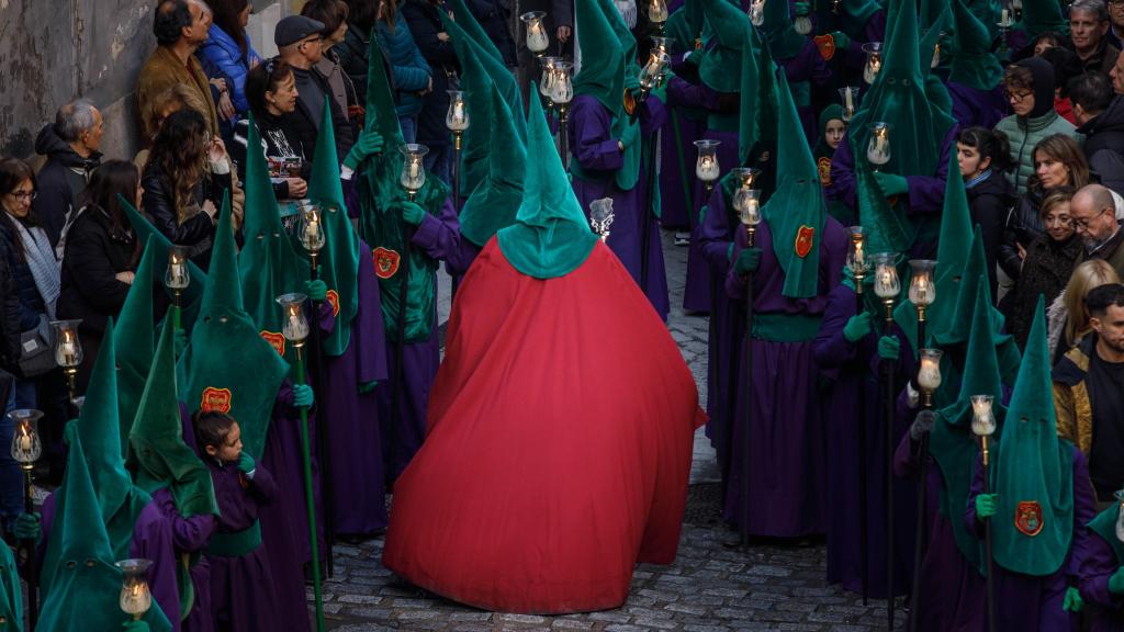 Procesión del Camino del Calvario, en Cuenca.