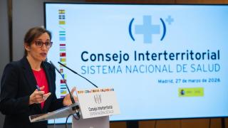 Mónica García, ministra de Sanidad, rueda de prensa posterior al Interterritorial