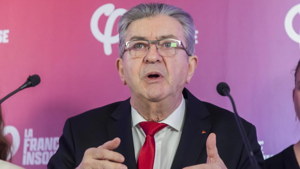 Jean-Luc Mélenchon, líder de la Francia Insumisa.