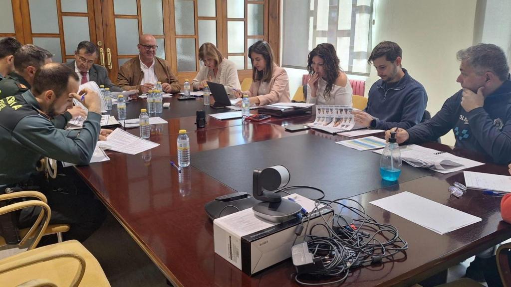 Junta de Seguridad de la Fiesta del Olivo 2026 en Mora.
