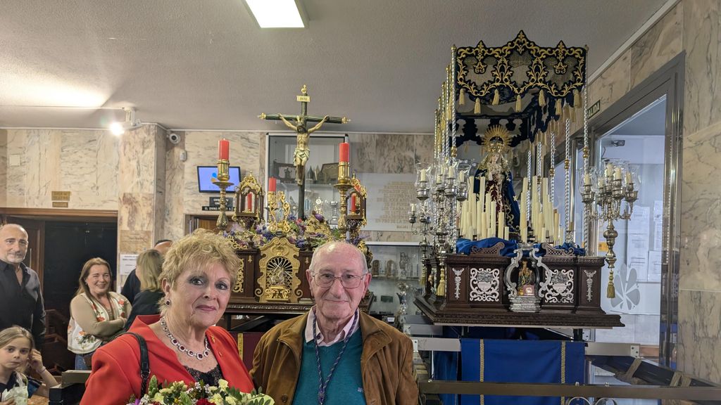 Ana María Arcos y Antonio López.