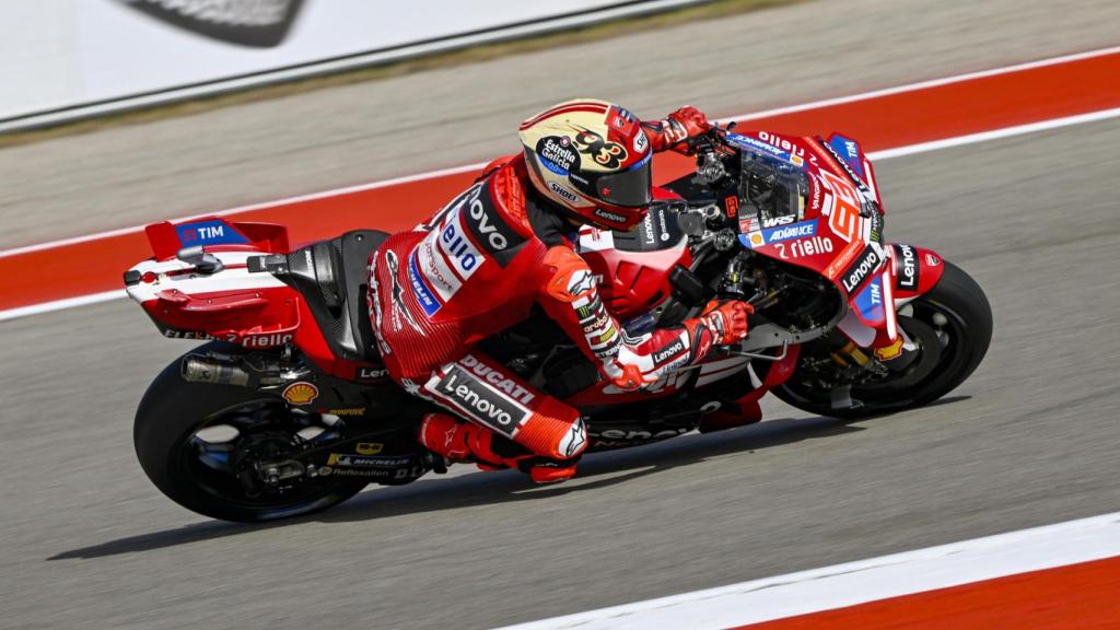 Marc Márquez, durante los entrenamientos libres del GP de las Américas.