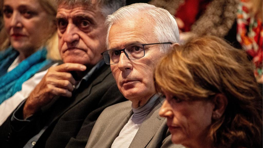 Baltasar Garzón, junto a Dolores Delgado, en un acto público celebrado el pasado mes de noviembre.
