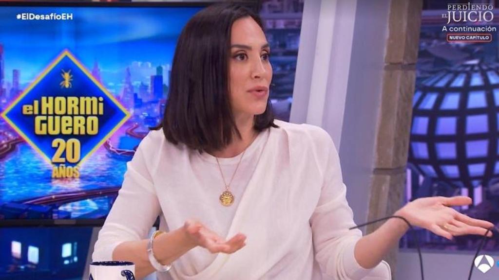 Tamara Falcó este jueves en 'El Hormiguero'.