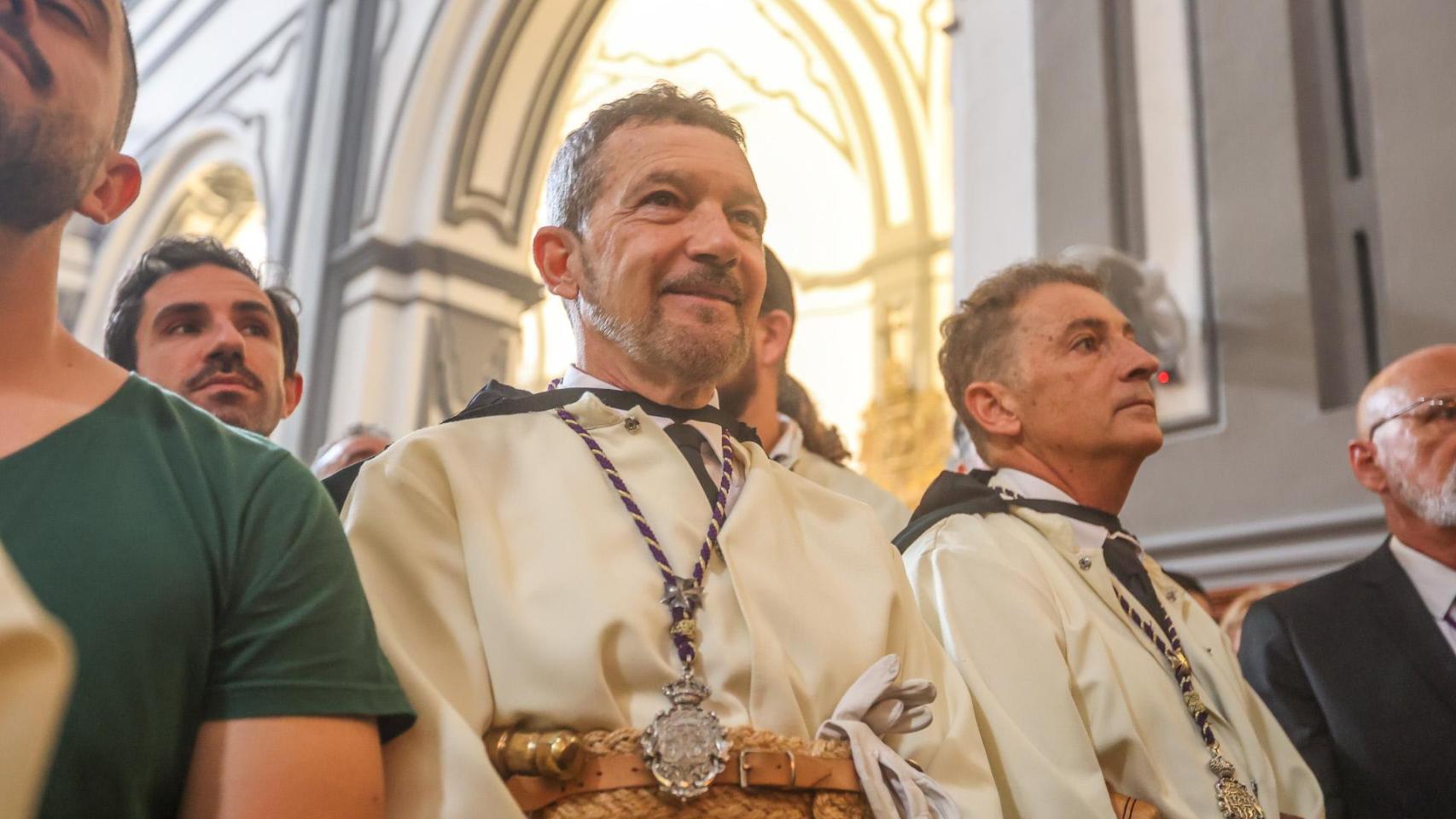 Antonio Banderas, durante la Semana Santa 2025.