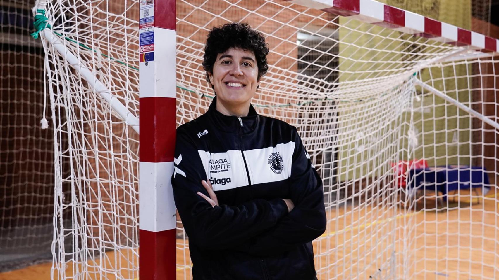 Merche Castellanos, jugadora del Balonmano Costa del Sol