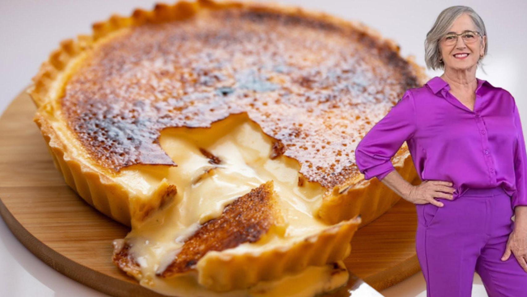 Eva Arquiñano y su receta de la tarta de queso más cremosa.