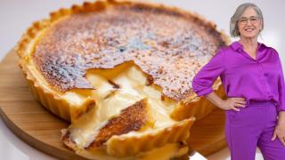 Eva Arquiñano y su receta de la tarta de queso más cremosa.