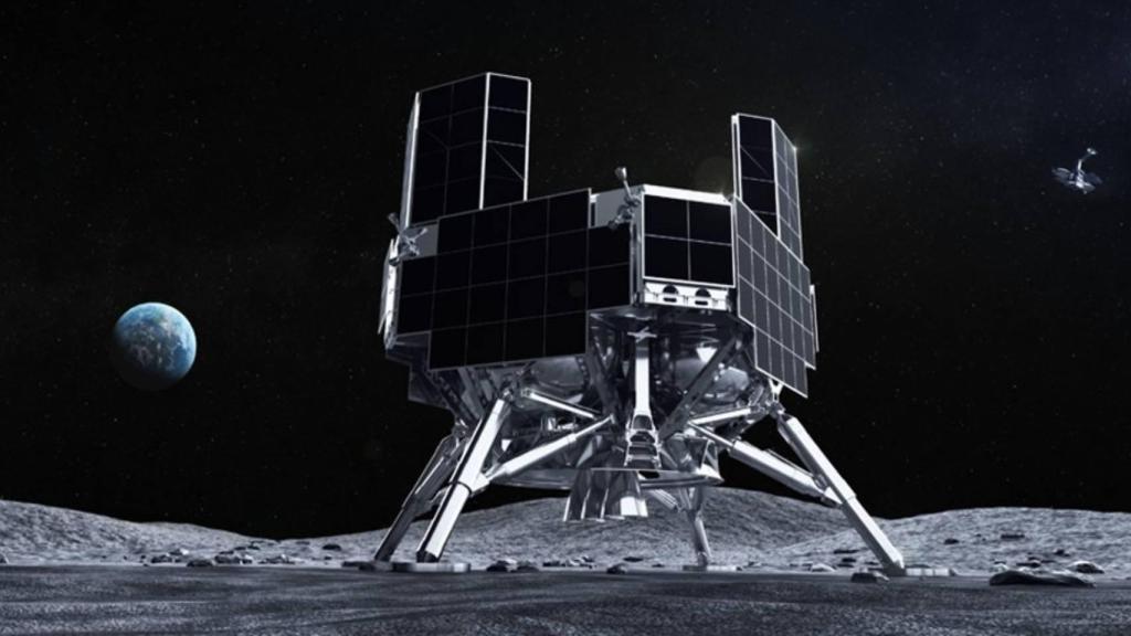 Concepto del módulo de aterrizaje lunar Resilience de ispace.