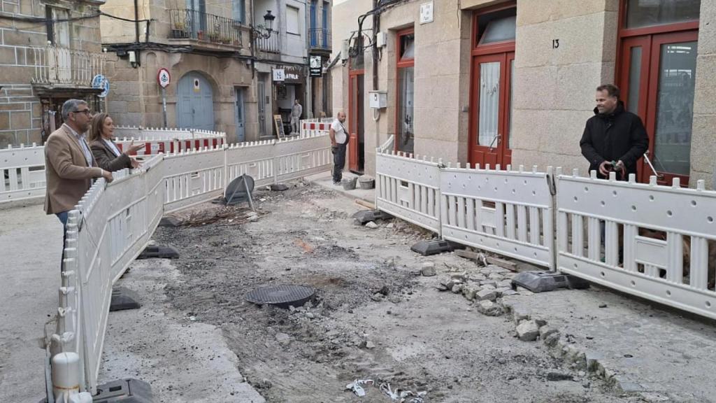 El PP critica la paralización de las obras en Bouzas.