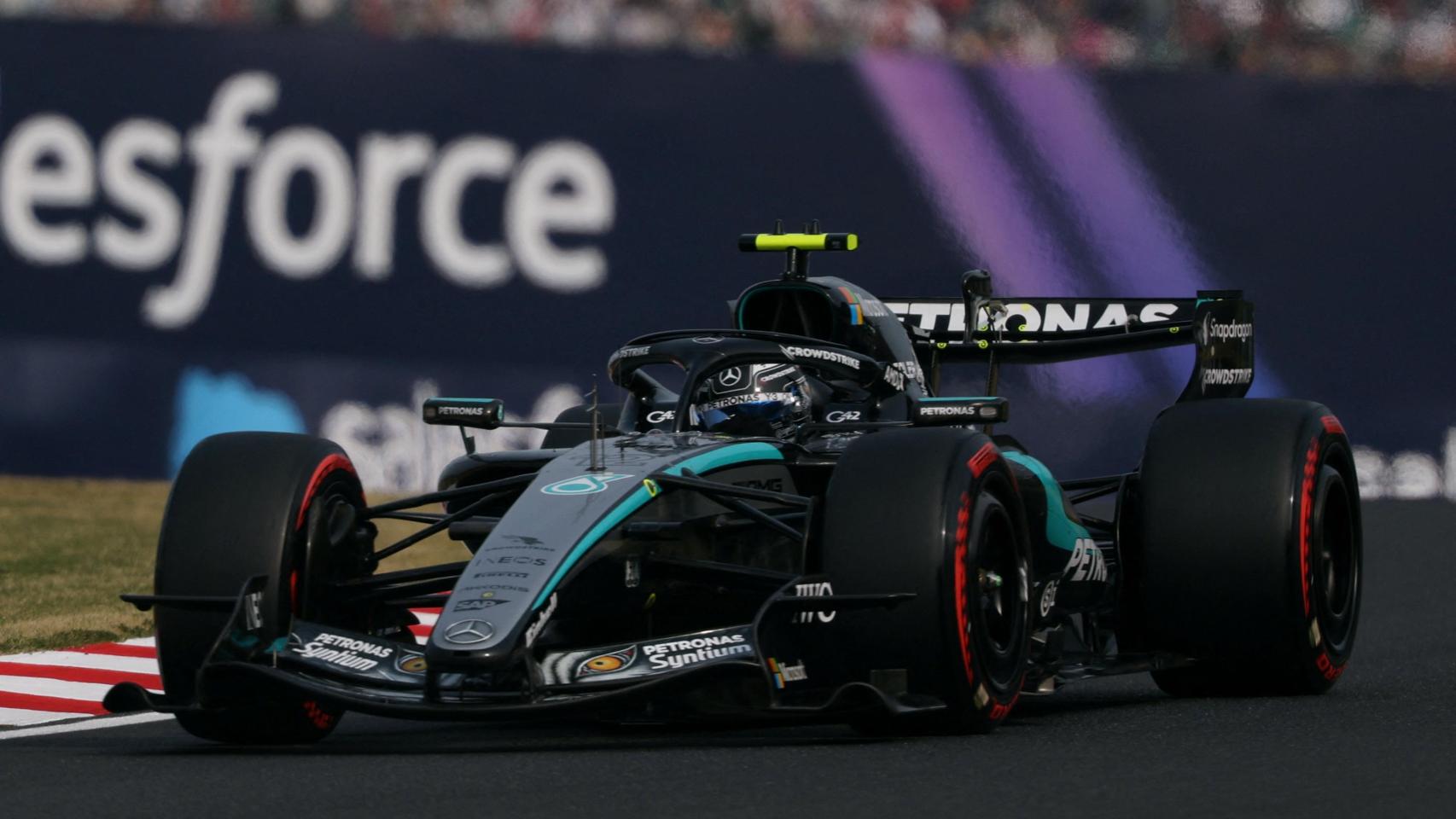 Kimi Antonelli, durante el GP de Japón.